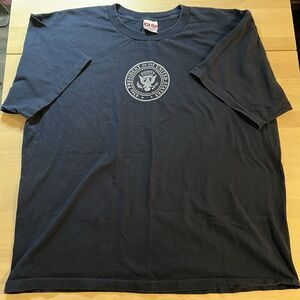 43rd President of the USA George W. Bush T Shirt made in USA Bayside Size 2XL